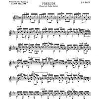 Prelude, Sarabande and Gigue for Guitar Solo