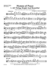 Hymns of Peace for 2 Violins and Piano - Viola (for Violin 2)