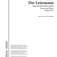 Der Leiermann Op.89 No.24 D911