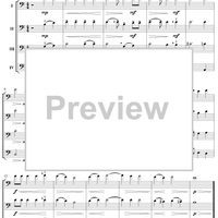 Trios and Quartets for Double Basses, Volume I