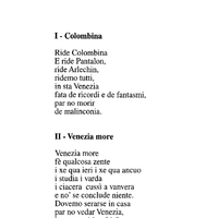 Sette quadretti veneziani - Lyrics