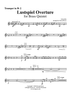 Lustspiel Overture - Trumpet 2 in Bb