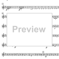 Indian Wardance from Far from Denmark - B-flat Trumpet 1