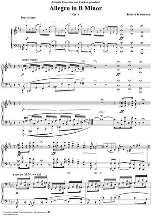 Allegro in B Minor, Op. 8