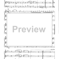 Bourree, La Rejouissance & Menuet from The Fireworks Music - Score