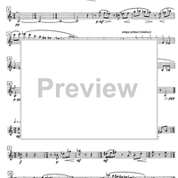 Ländliche Skizzen Op.97b - Bass Clarinet 1