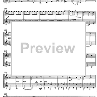 Ciaccona concertante - Violins 1 & 2
