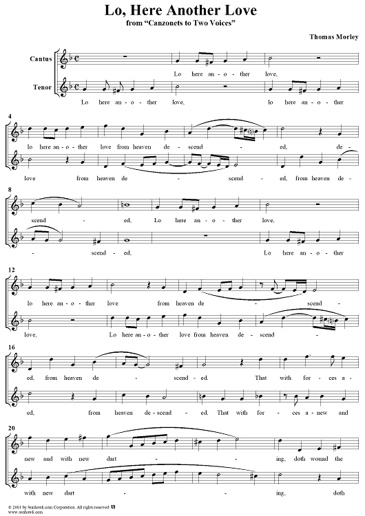 Lo, Here Another Love