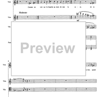 Trois Poèmes de la Renaissance - Score