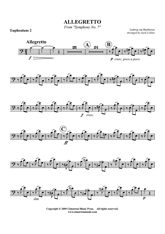 Allegretto - Euphonium 2