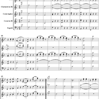 Divertimento No. 4 in B-flat major, K186 - Full Score