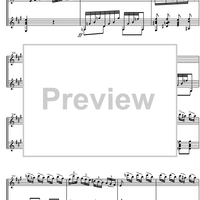 Sonata A Major - Score