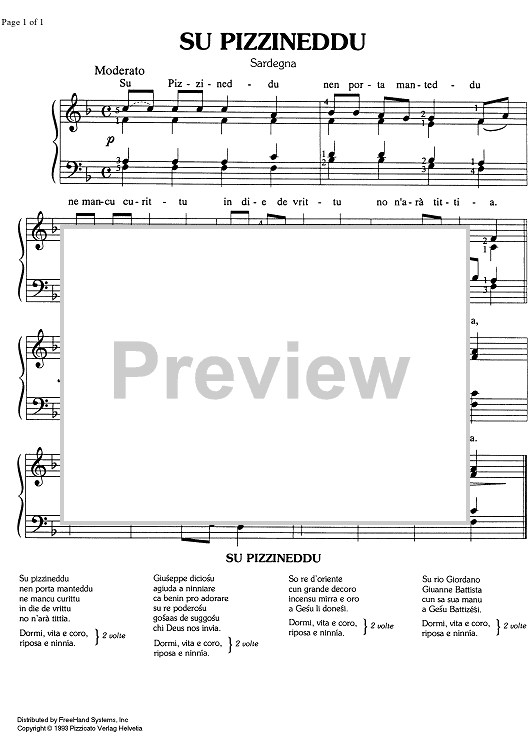 Su pizzineddu (Sardegna)