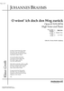 O wüsst' ich doch den Weg zurück Op.63 No. 8