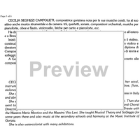 Al me paîs l'è un sun - Score