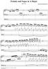 Prelude and Fugue in A Major, BWV536