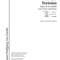 Freisinn Op.25 No. 2