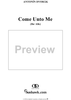 Come Unto Me