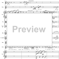 La Finta Giardiniera, Act 3, No. 27 "Du mich fliehen?" (Recitative/Duet) - Full Score