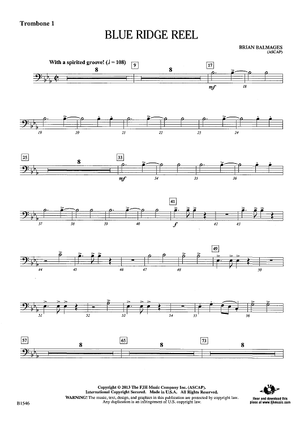 Blue Ridge Reel - Trombone 1
