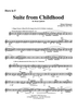 Suite from Childhood - Horn