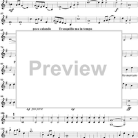 Easy Sonata in G Major for violin and piano - Violin 1