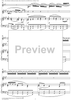 "Ich will doch wohl Rosen brechen", Aria, No. 2 from Cantata No. 86: "Wahrlich, wahrlich, ich sage euch" - Piano Score