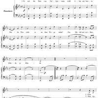 Das Lied vom Herrn von Falkenstein - No. 4 from "Four Songs", Op. 43