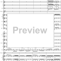 Brandenburg Concerto No. 1: Allegro - Score