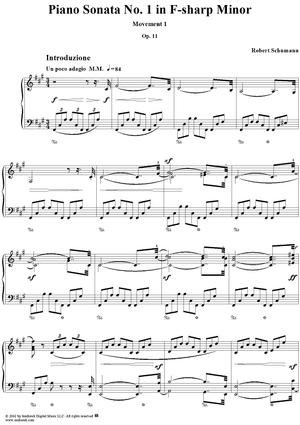 Sonata No. 1, Movement 1