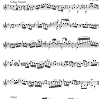 Sonata Op. 5 No. 2 - Violin 1