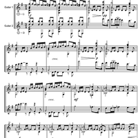 Suite Espagñola - Score