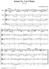 Sonata No. 2 in F major - Score