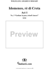 Idomeneo, rè di Creta, Act 1, No. 3 "Godiam la pace, trionfi Amore" - Full Score