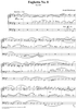 Fughetta No. 8 from "Twelve Fughettas", Op. 123b