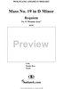 Domine Jesu, No. 8 from Mass No. 19 (Requiem) in D Minor, K626 - Full Score