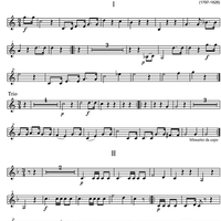 Minuet C Major D2d - Clarinet 2