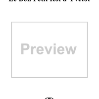 Le Bon Petit Roi d'Yvetot