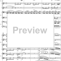 String Octet, Op. 20, Movement 2 - Score