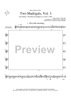 Two Madrigals, Vol. 3 - from Morley's "First Book of Madrigals to 4 Voices" (1594) - Trombone 1 (opt. F Horn)