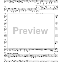 Hymnal Variations - for woodwind trio - Clarinet in Bb