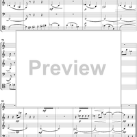 Kleine Kammermusik für fünf Bläser - Score