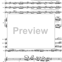 Concertino à cinq - Score