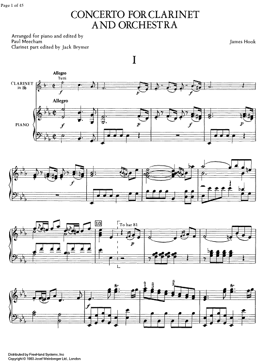 Concerto - Score