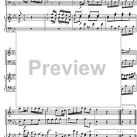 Sonata No. 1 Eb Major - Score