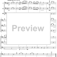 Trios and Quartets for Double Basses, Volume III