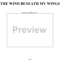 The Wind Beneath My Wings