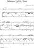 Violin Sonata No. 31 in C Major, K385d - Full Score