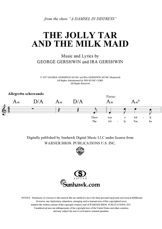 The Jolly Tar and the Milk Maid