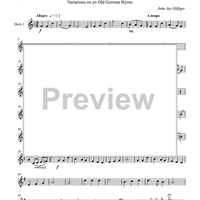 Praise to the Lord - Horn 1